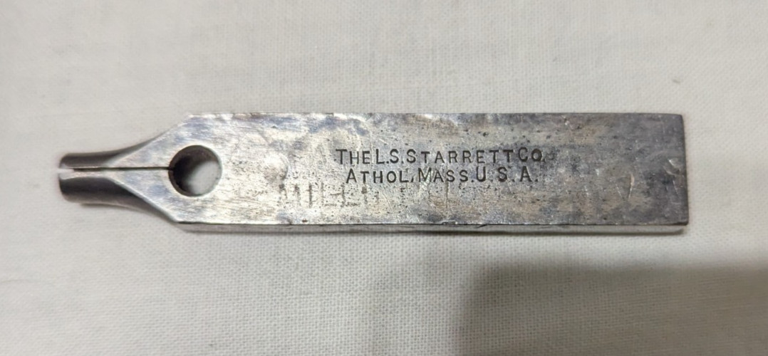 Starrett Dial Indicator (Mount Only) The L.S. Starrett Co. Athol Mass. U.S.A.