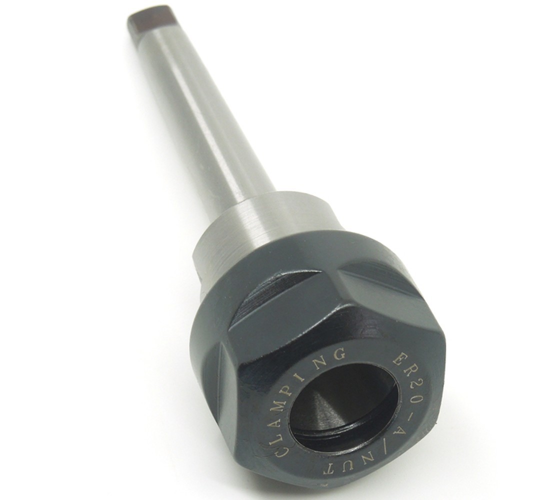 MTA1 ER20 Collet Chuck Holder Morse Taper MT1 ER20 Shank For CNC Lathe