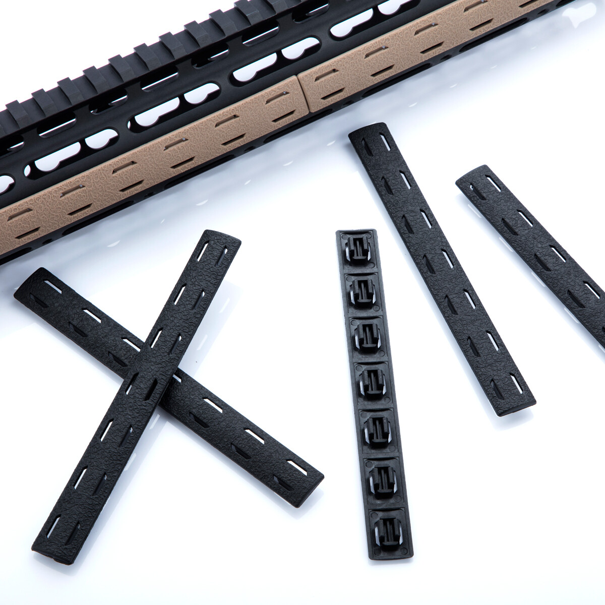 Rail Panel Snap-in Panel Covers Slot Covers fit M-LOK KEYMOD Protection System