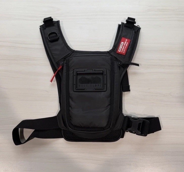 West Slope PRO-180 Slim Chest Pack  - Black  Adventure Outdoors NWOT