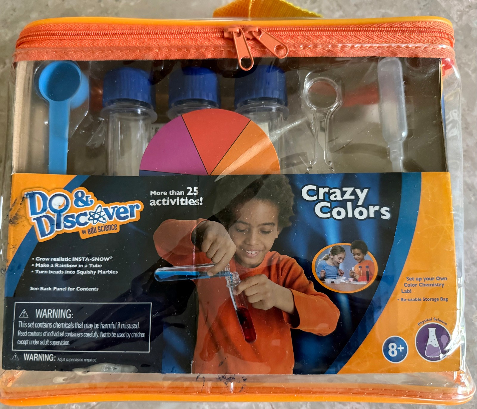 NEW Do & Discover by edu science Crazy Colors Kit