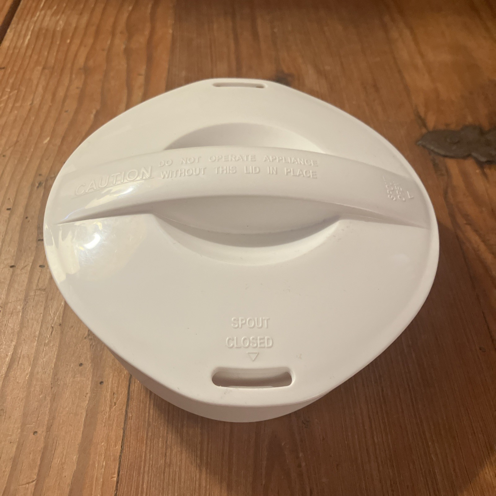 Mr. Coffee Cocomotion Hot Chocolate Cocoa Maker HC4 LID Replacement Only