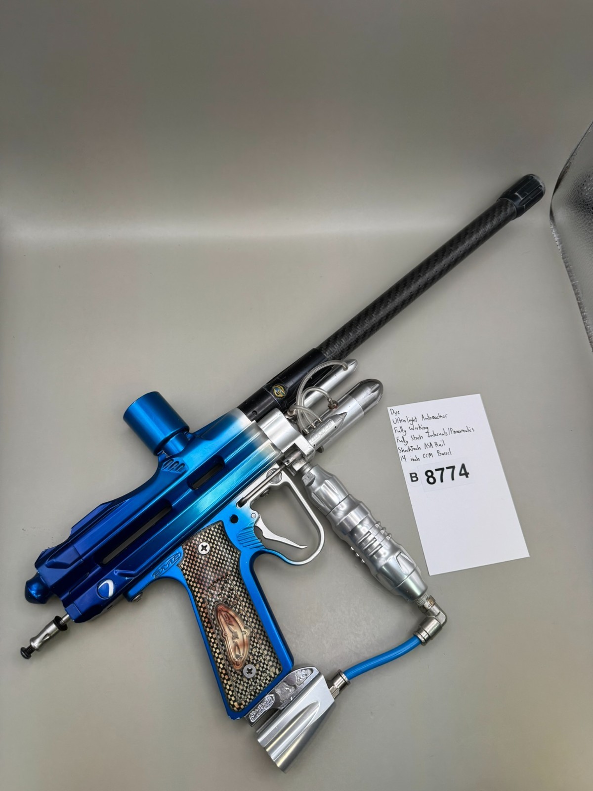 Dye Ultra Light Autococker - Paintball Marker Fully Working