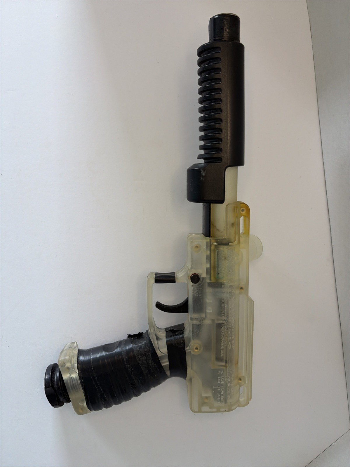Brass Eagle Pump Action Paintball Gun Marker Clear
