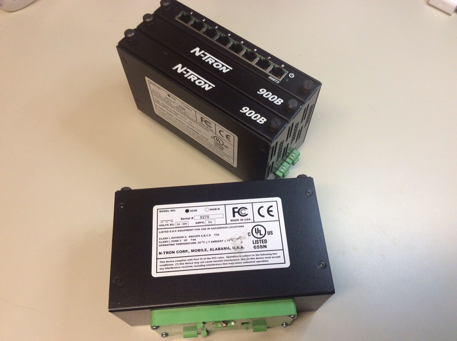 N-TRON 900B 8-Port Ethernet Switch