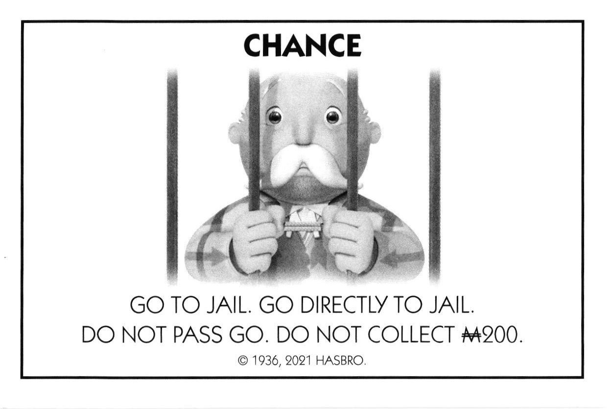 Monopoly Card Chance