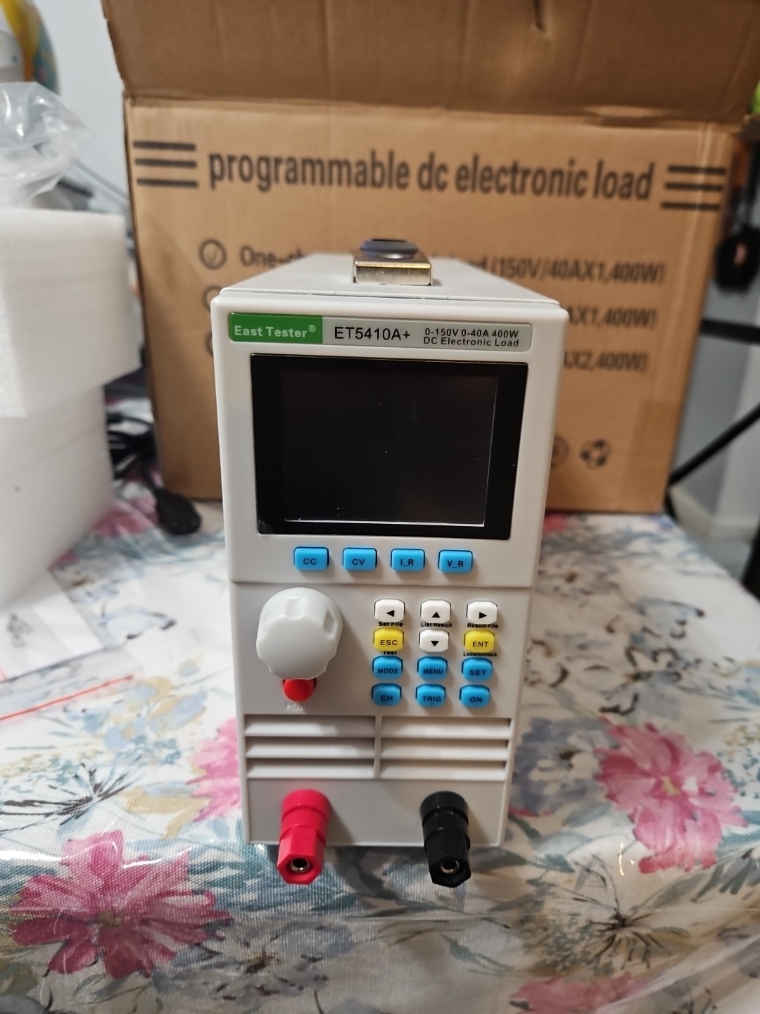 PROGAMMABLE DC ELECTRONIC  LOAD 150V/40AX1,400W