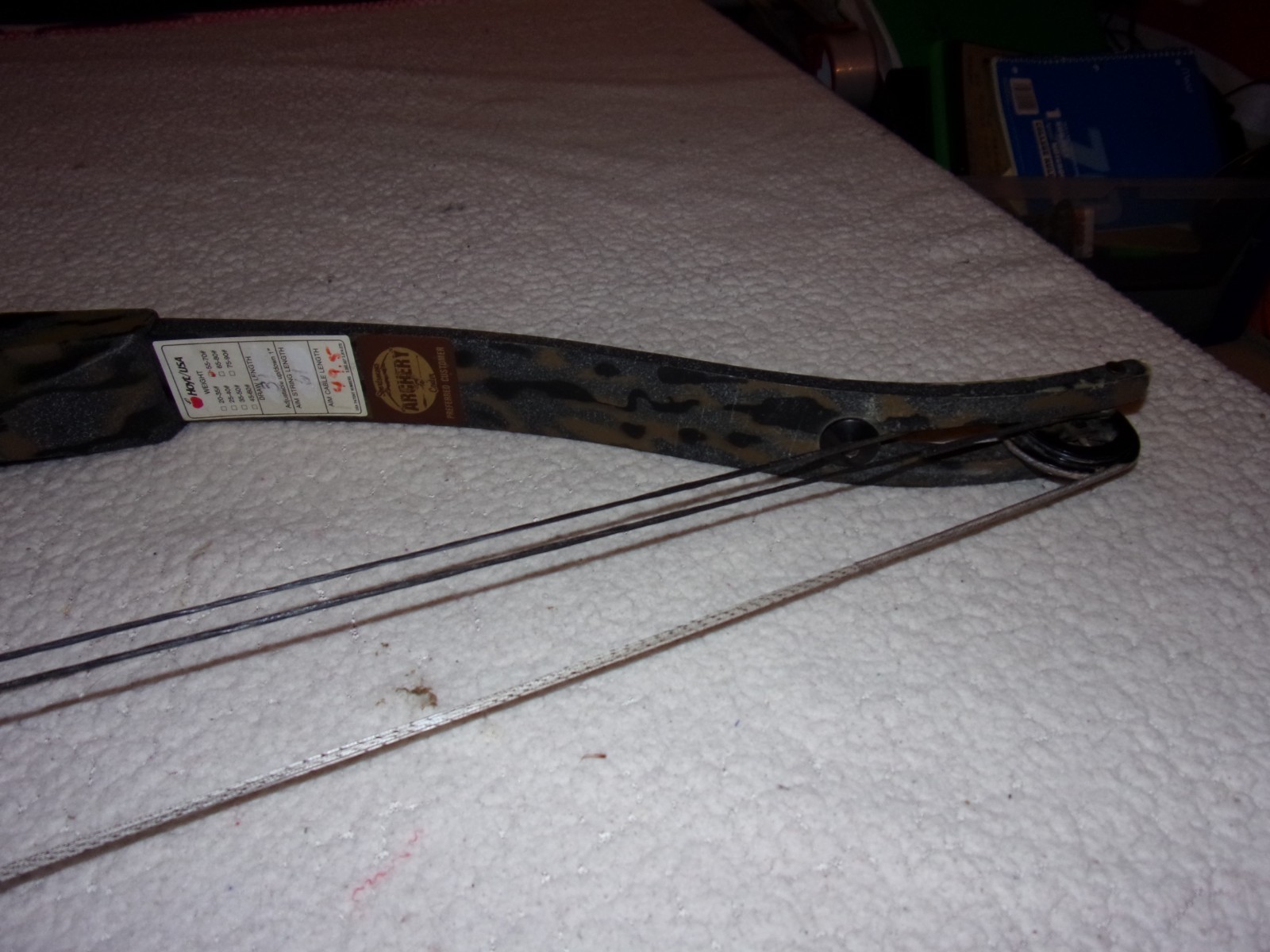 Hoyt Pro Vantage Tracer RAMBO III Compound Bow