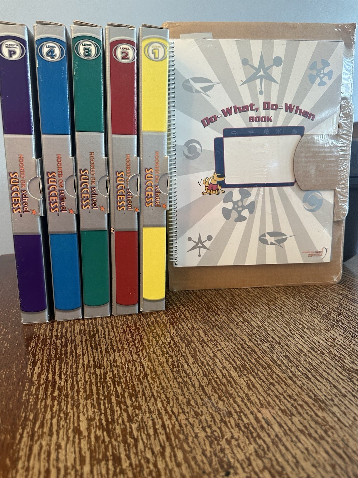 Hooked on School Success - Levels 1-4 & Parent's Toolbox - Never Used -