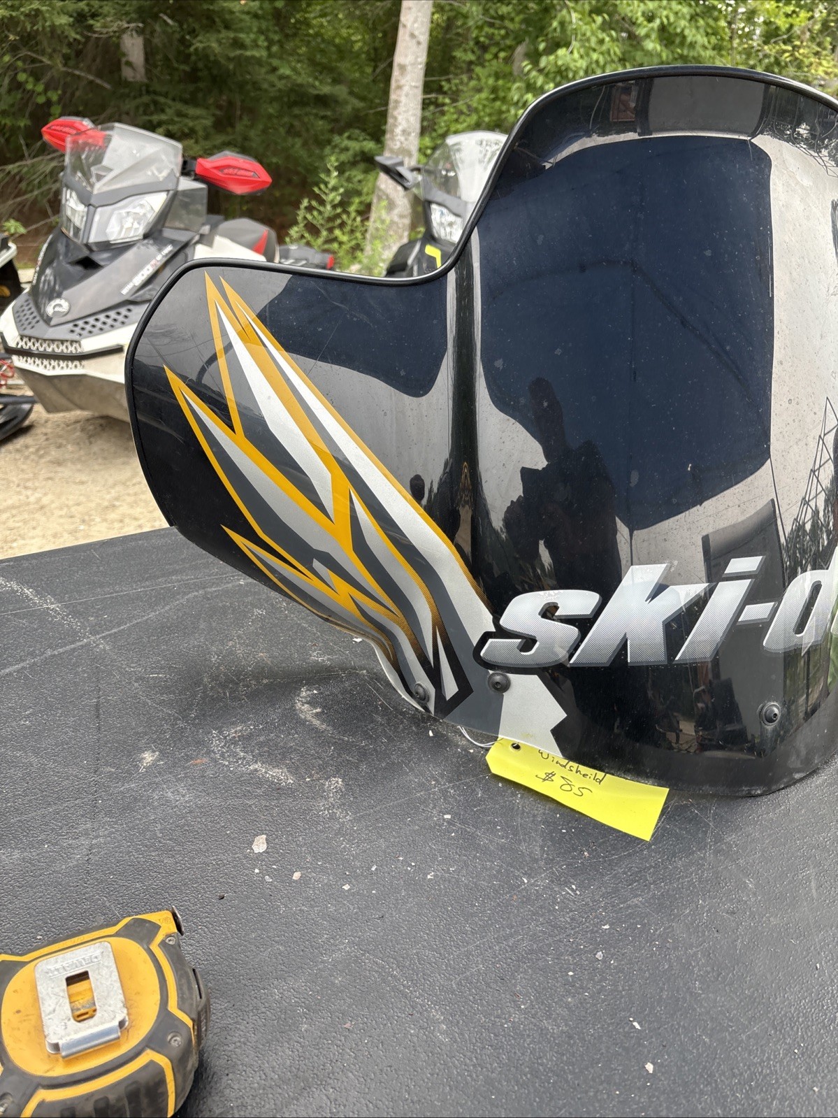Ski Doo 05-07 Mach -Z Windshield