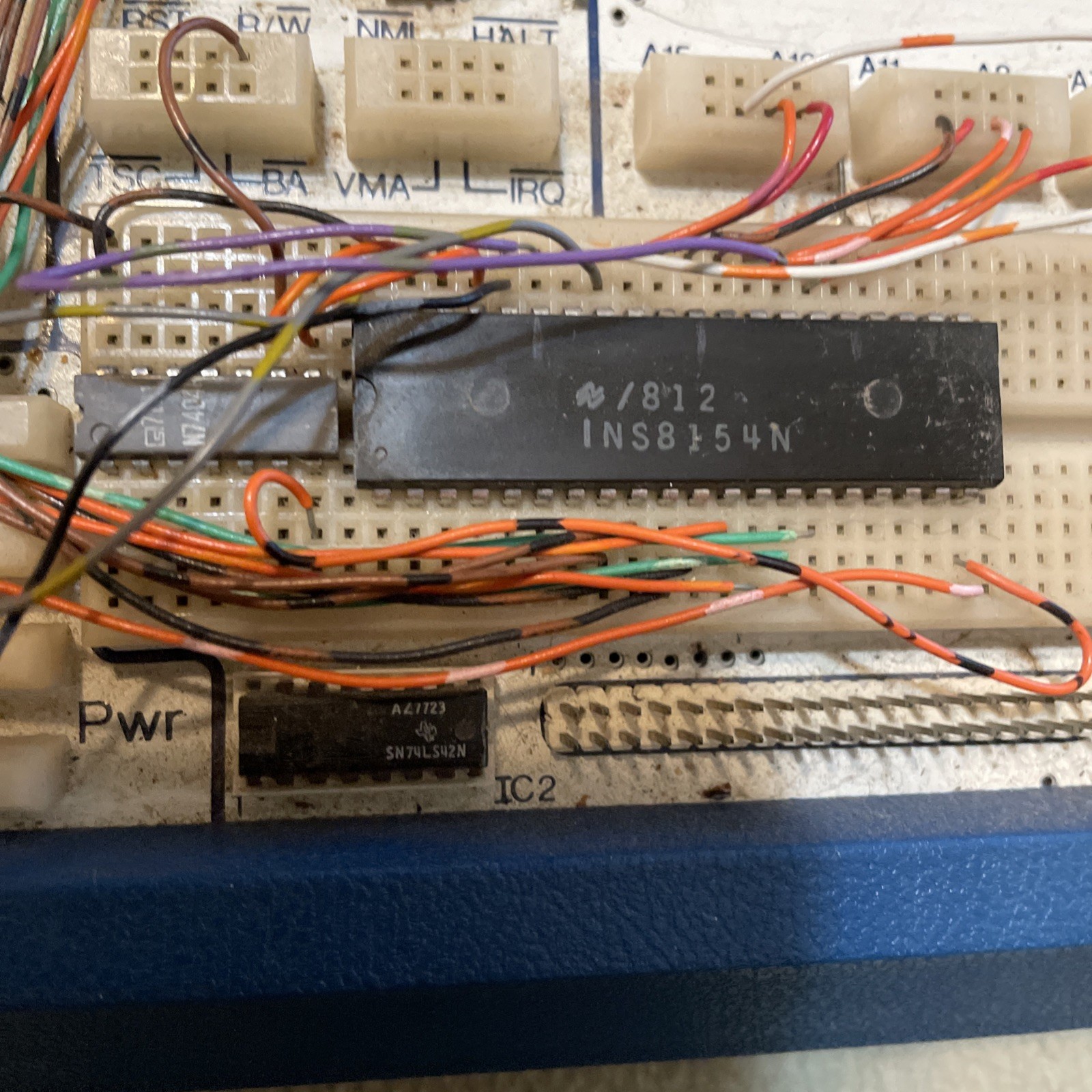 HealthKit ET3400 With Original 6809 Adapter & INS8154 Memory Interface, Working