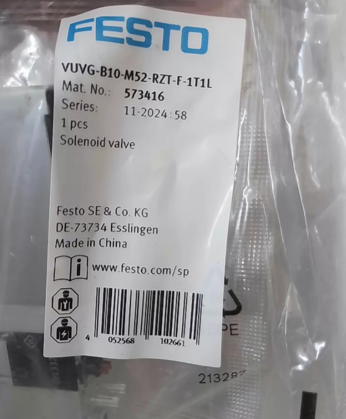 1PC NEW FESTO Solenoid valve VUVG-B10-M52-RZT-F-1T1L 573416 #LL