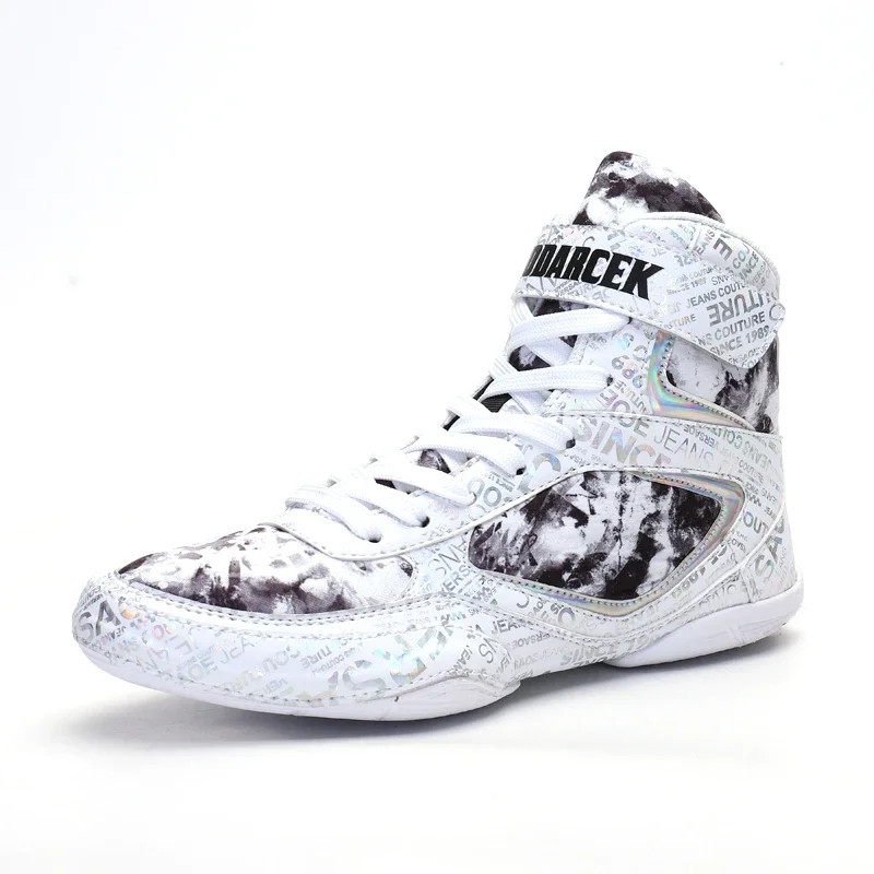 Men Boxing Sneakers Anti Slip Flighting Shoes Ladies Wrestling Sneakers