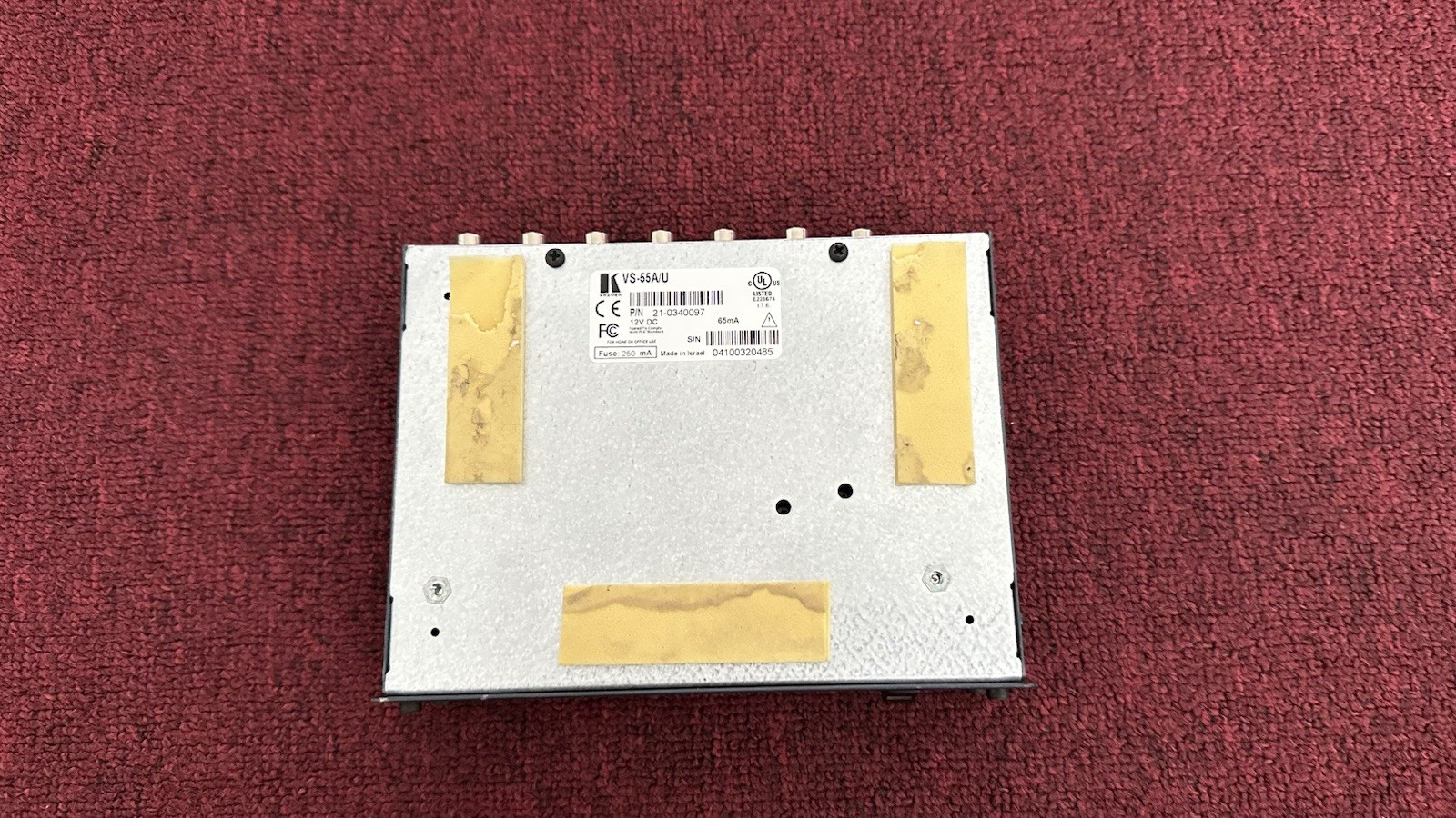 Kramer LTD VS-55A 5X1 Stereo Audio Switcher