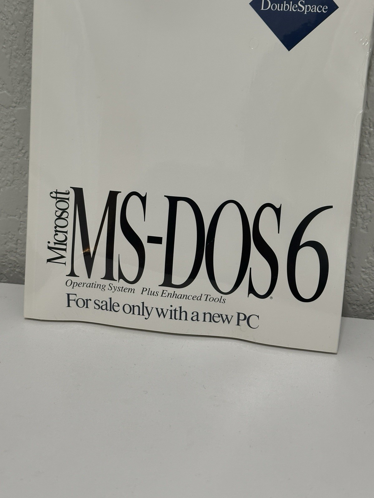*SEALED* Microsoft MS-DOS 6 3.5" Floppy Concise User's Guide w/ Certificate