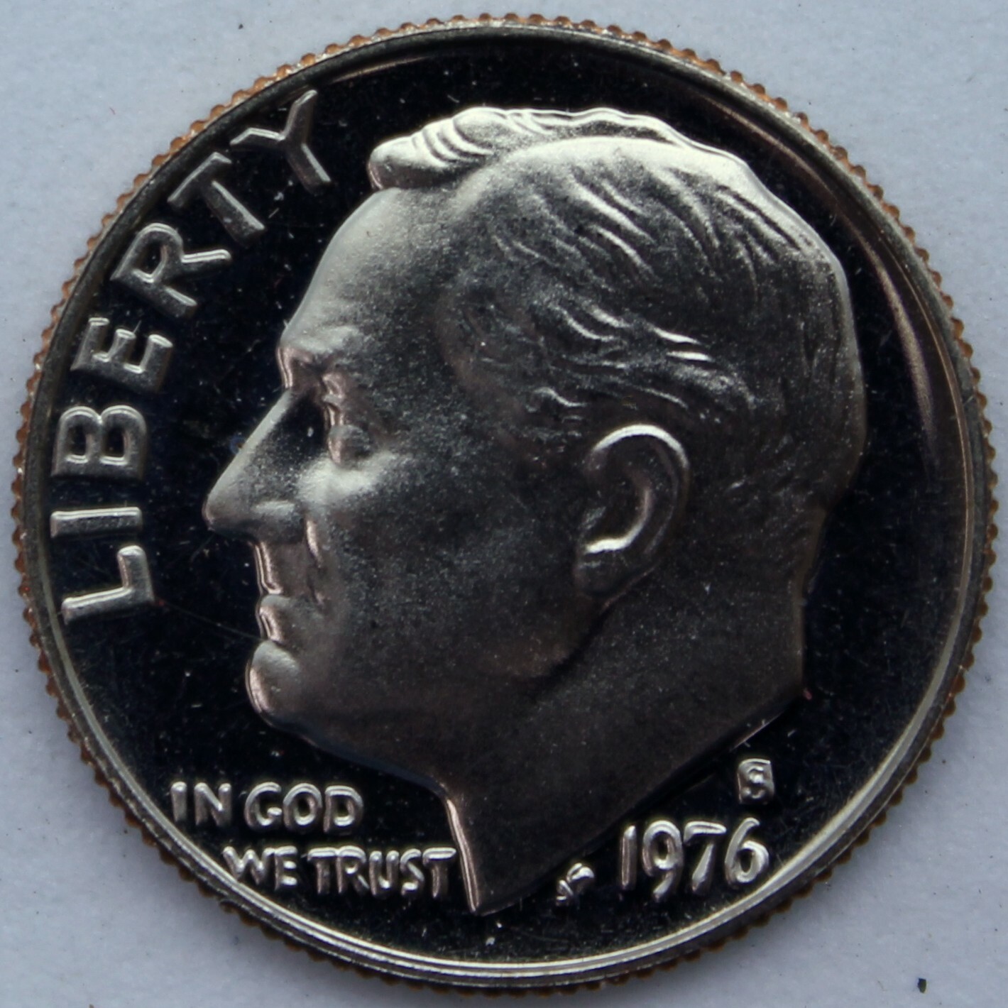 1976-S Proof Roosevelt Dime