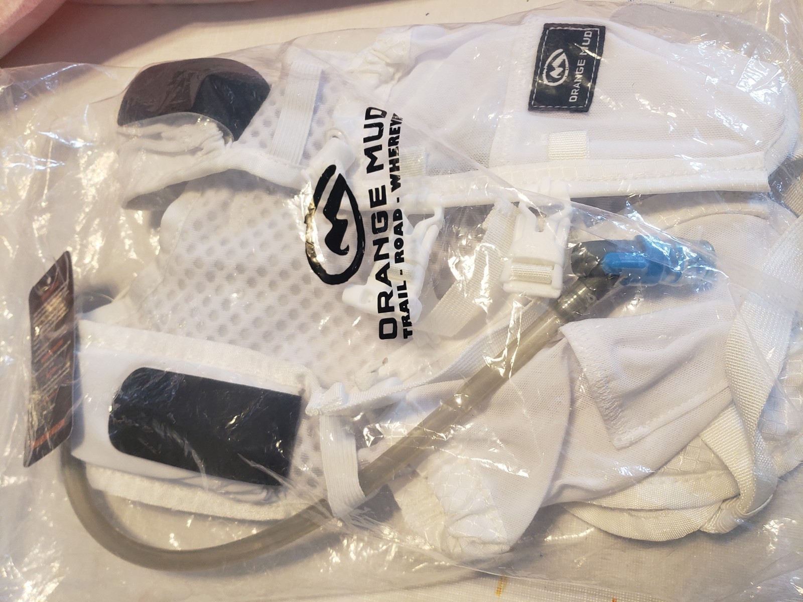 Orange Mud Gear Vest 1L Version 3 White NEW with Tags
