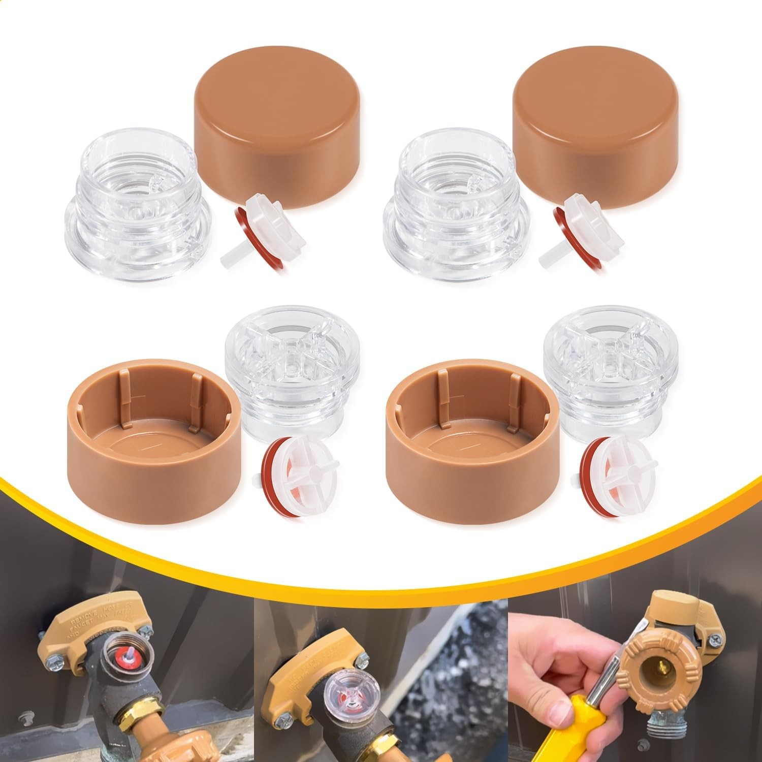 RK-17VB Vacuum Breaker Float Kit fit for Woodford Model 17, Freezeless Anti-Siph