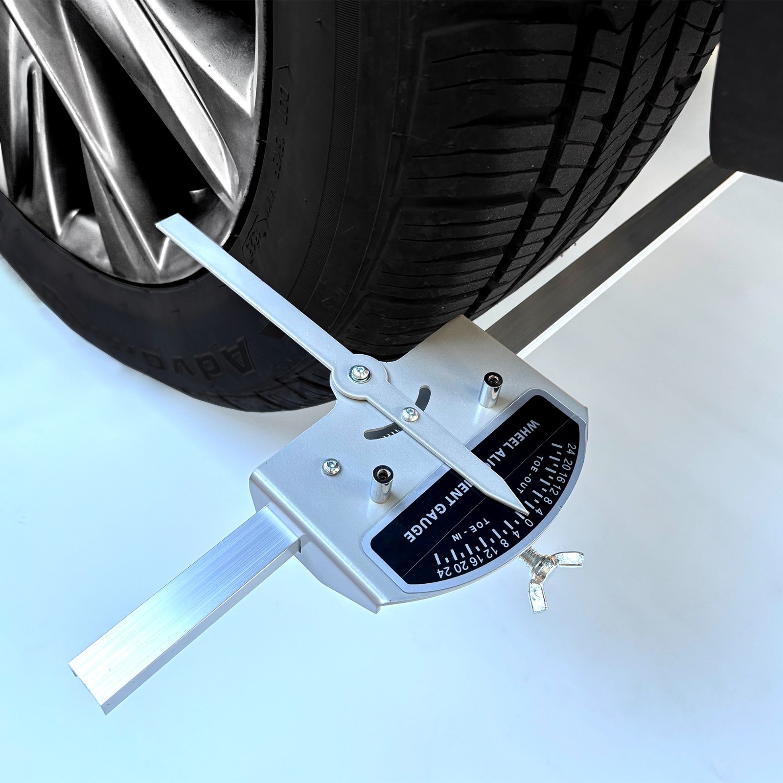 Wheel Alignment Tool - Accurate Heavy Duty Toe Alignment Gauge