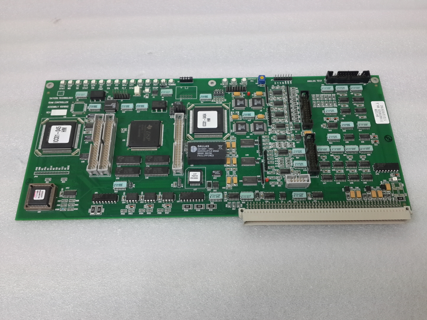 SATCON TECHNOLOGY ISAM CONTROLLER BOARD 1001892E REV. E