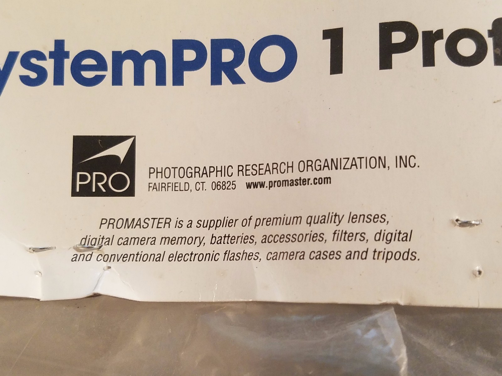 NEW SEALED Promaster Professional Tripod Accessory Kit for Systempro1