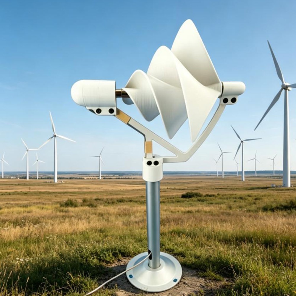 10W Archimedes Spiral Wind Turbine Generator for Science Model Projects