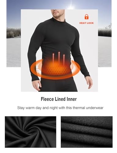 5 Pack Thermal Compression Shirts for Medium 3 Black 1 Heather Grey 1 White