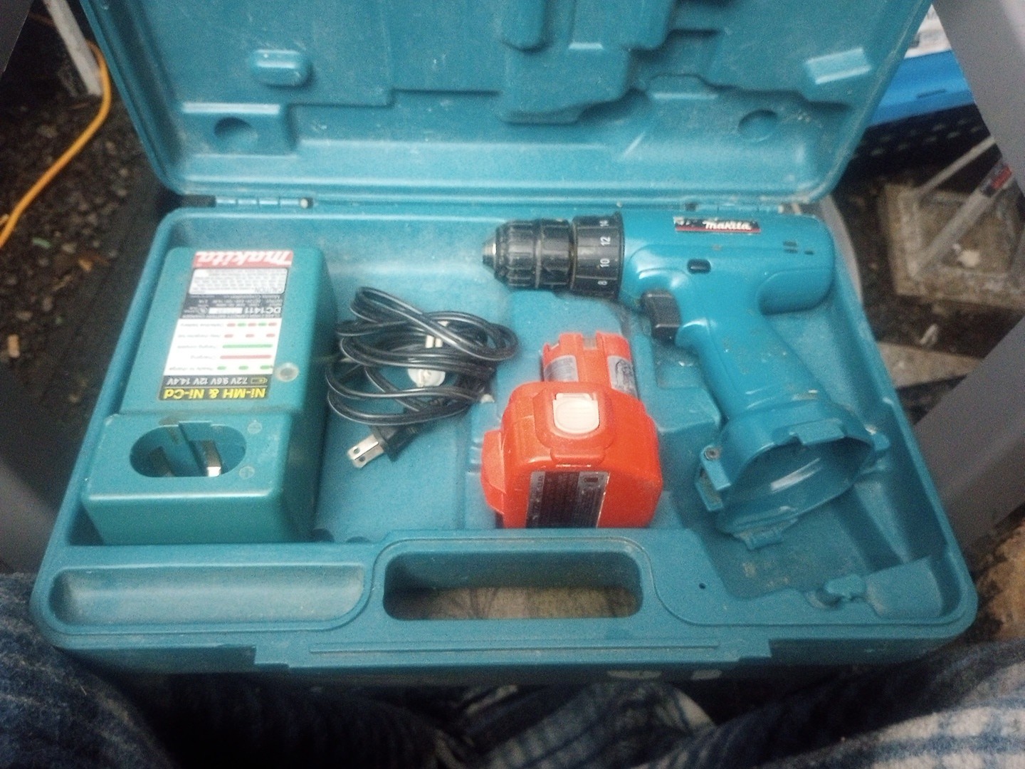 Makita Full Drill 12 Volt Makita Cordless Drill Set 12 V Battery And Charger