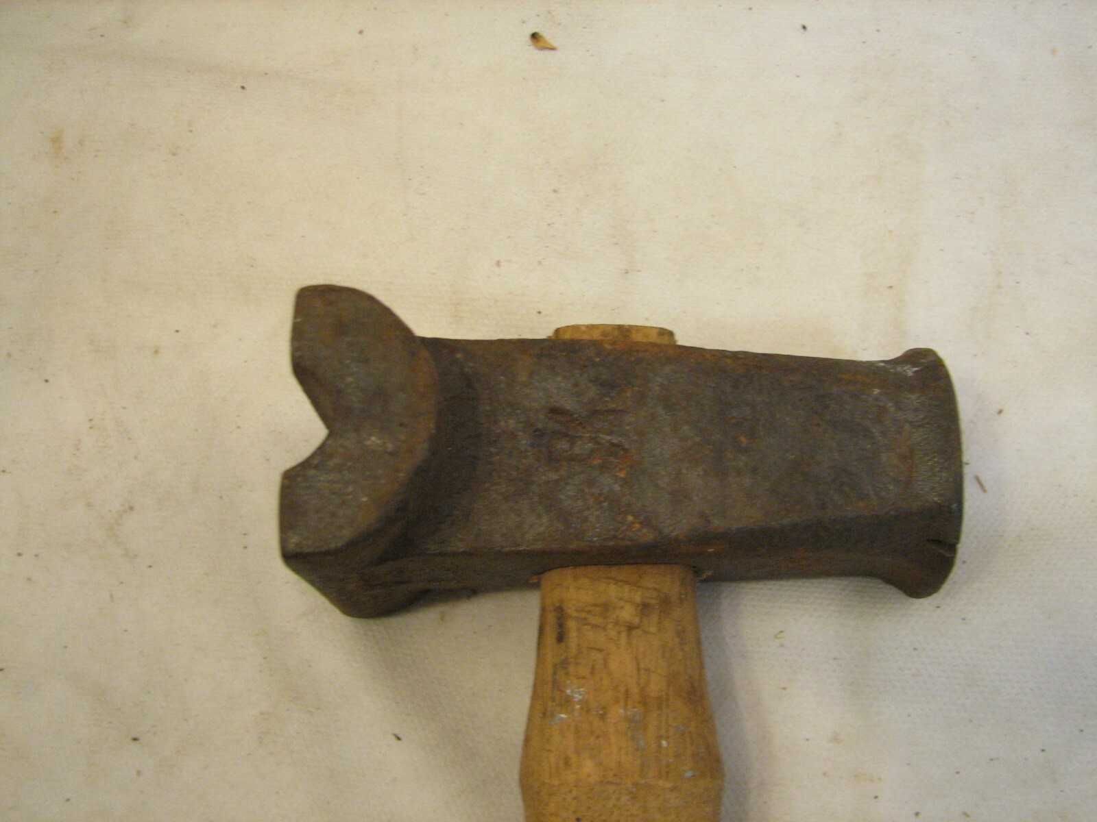 Antique Atha Blacksmith Rounding Forming Hammer Forging Tool Sledge Forge Swage