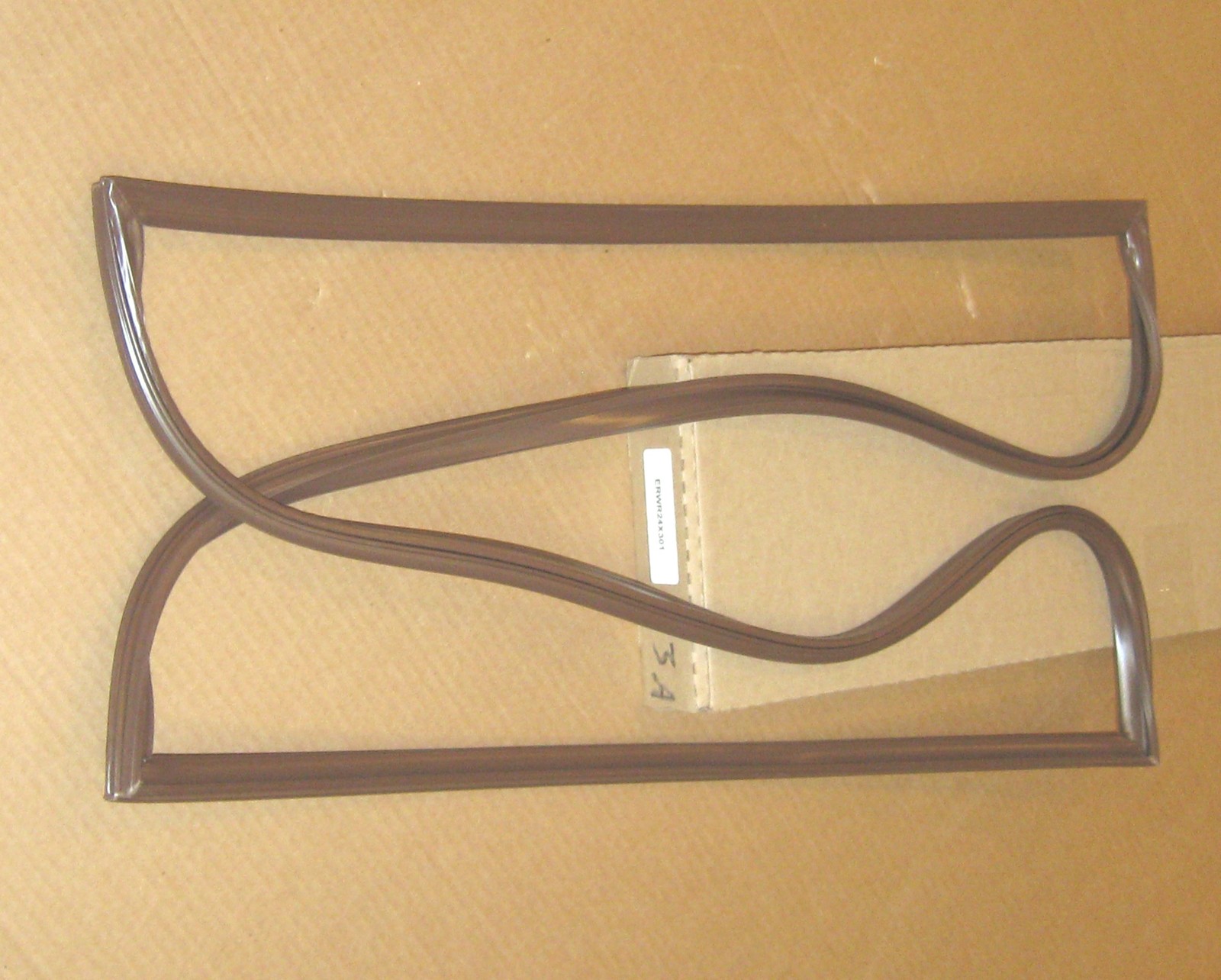 Refrigerator Brown Door Gasket for GE WR24X301 AP2067872 PS296904