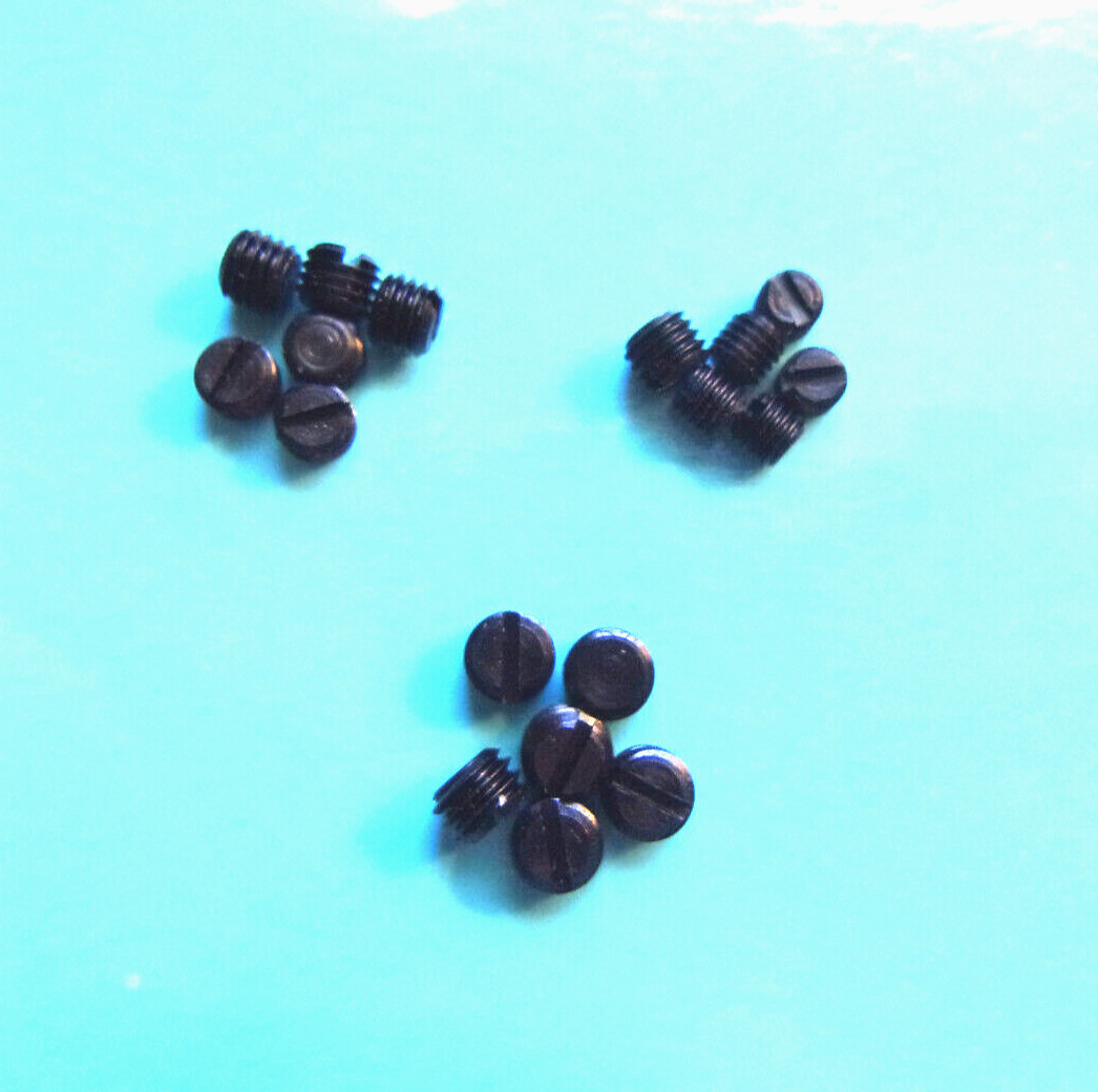 Plug/Filler Screws  6-48  8-40 & 10-32 - Fill Ugly Holes- 6 of Each -Gunsmithing