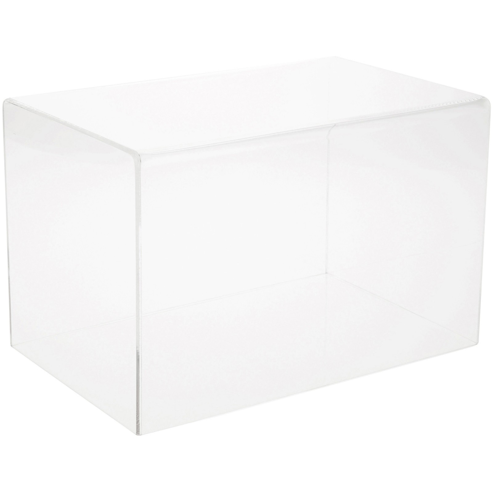 Plymor Clear Acrylic Display Case with No Base, 11" x 7" x 7"