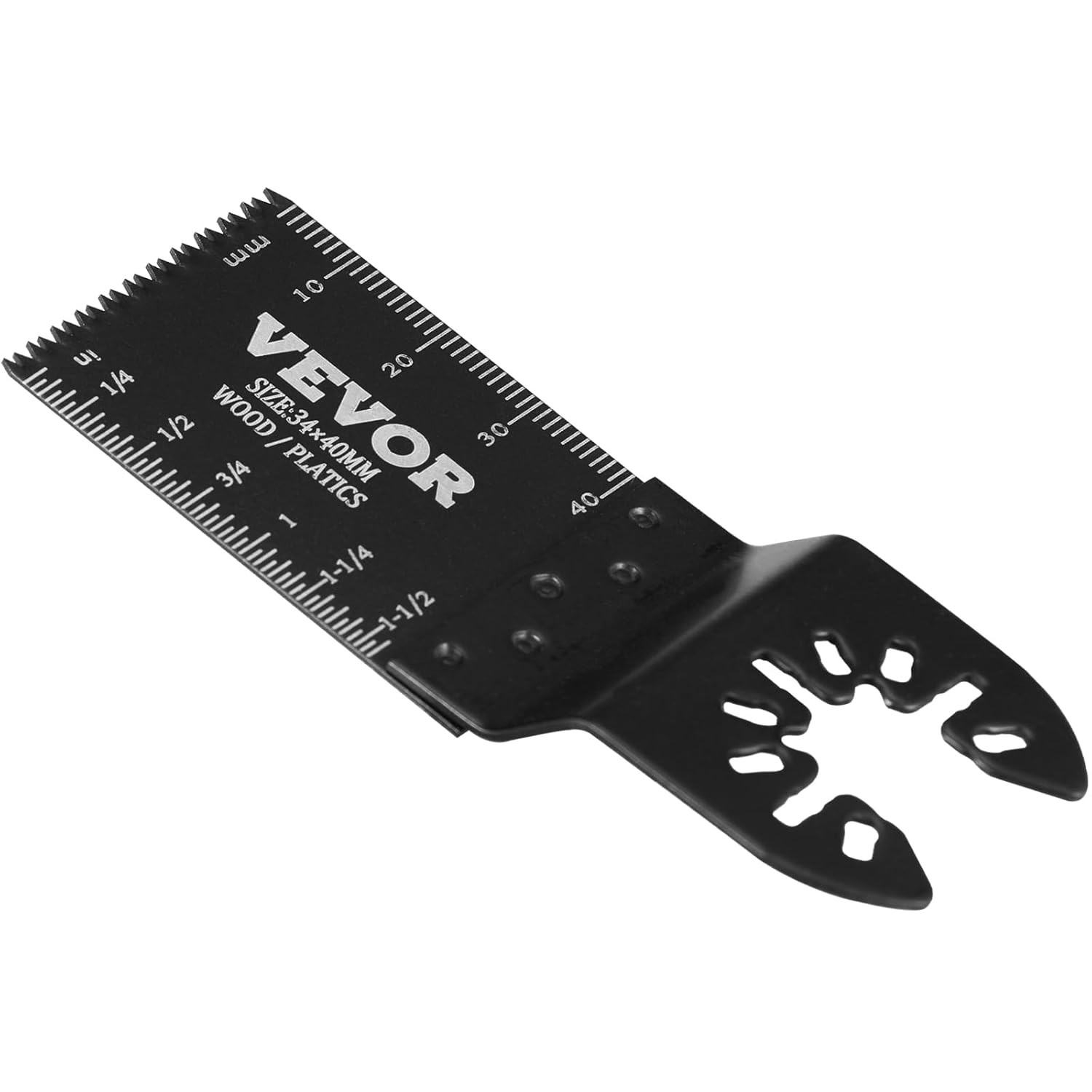 VEVOR 50PCS Oscillating Saw Blades, Universal Quick Release Black