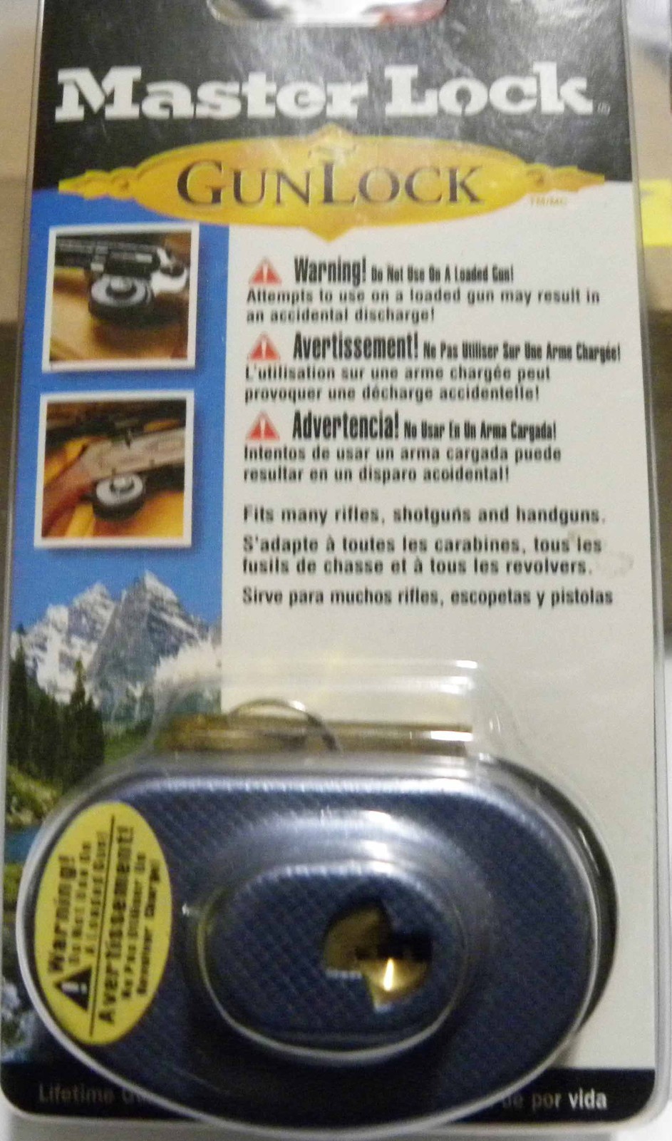 MASTER LOCK Trigger GunLock MODEL 90KADSPT 2 KEYS NEW/SEALED