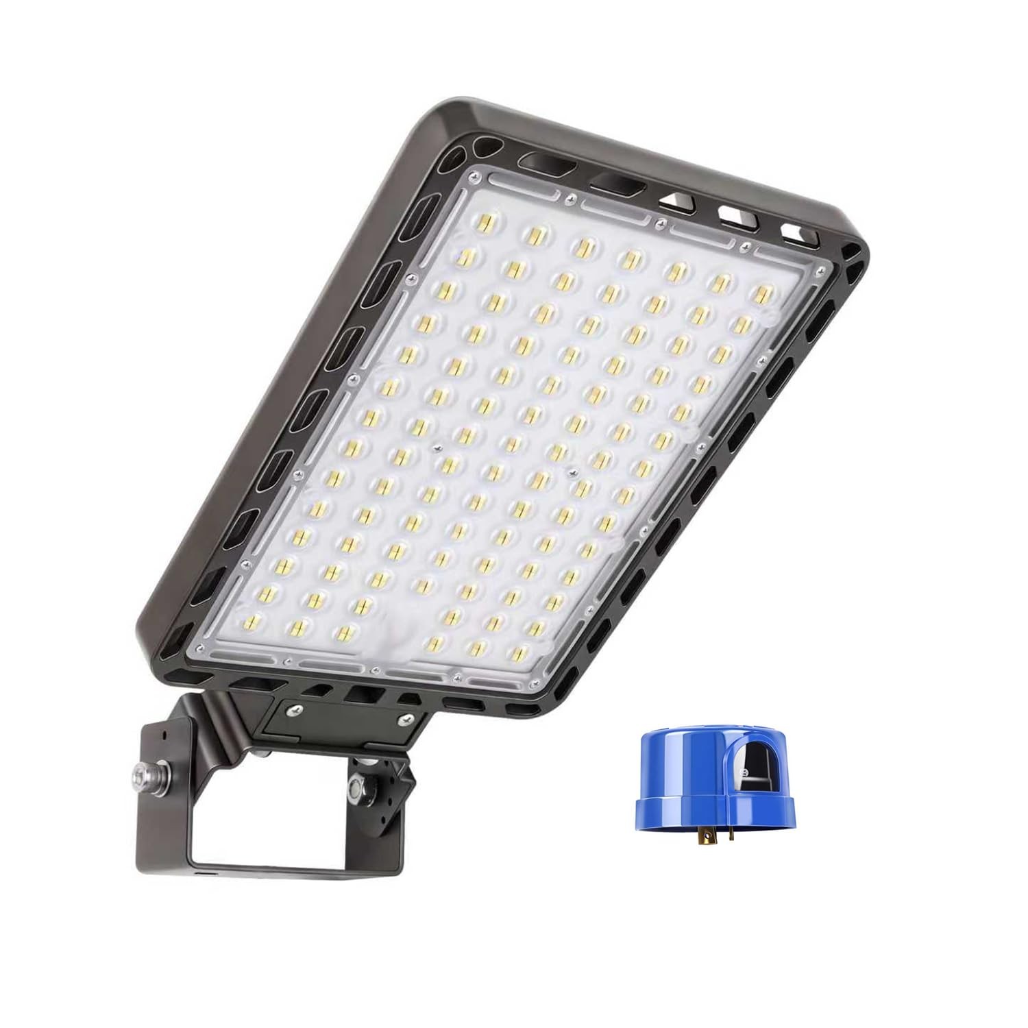 240W LED Parking Lot Light with Photocell, 36000LM 5000K, IP65 Dusk to Dawn O...