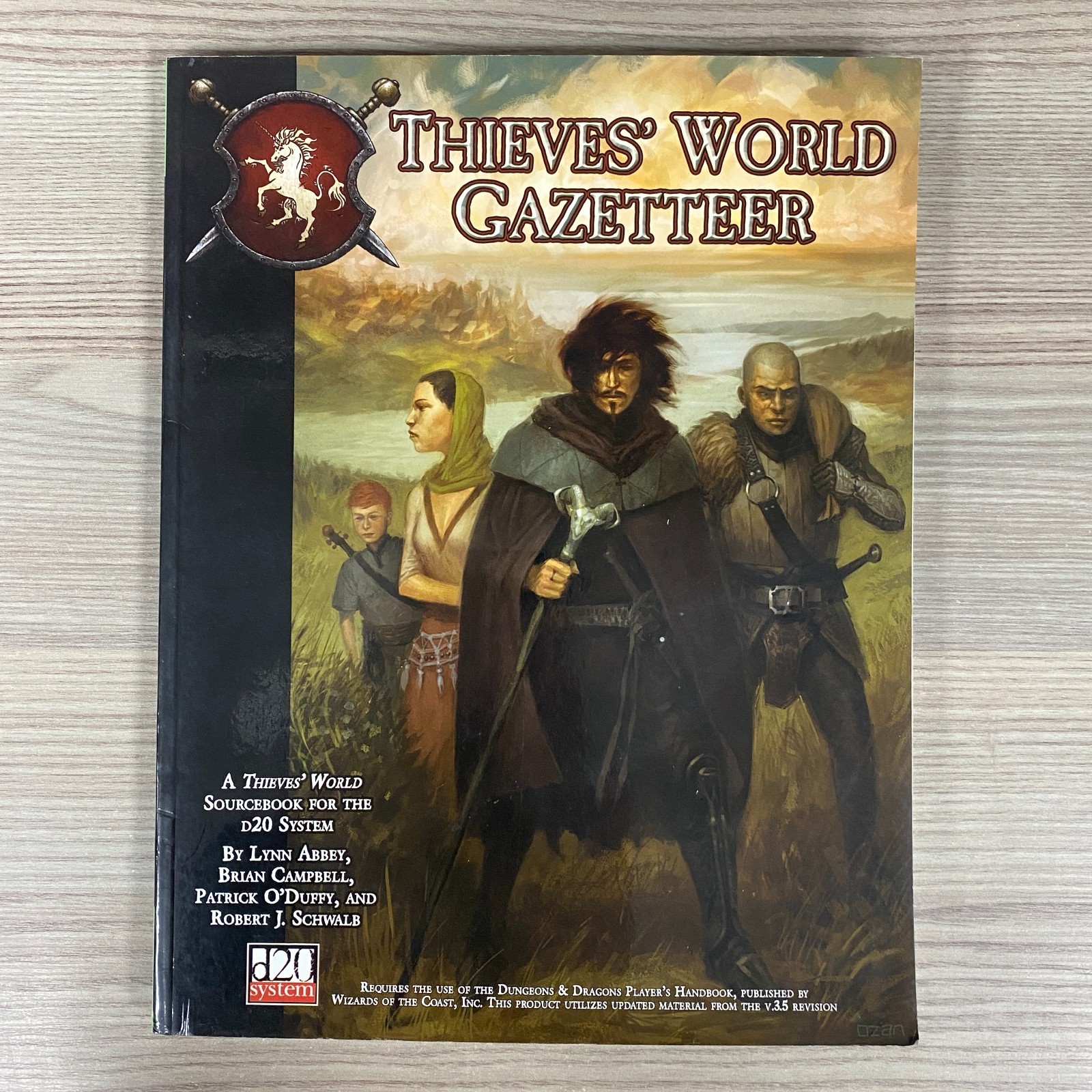 THIEVE'S WORLD GAZETTEER 2005 DUGEONS & DRAGONS D&D SUPPLEMENT SOFTBACK BOOK