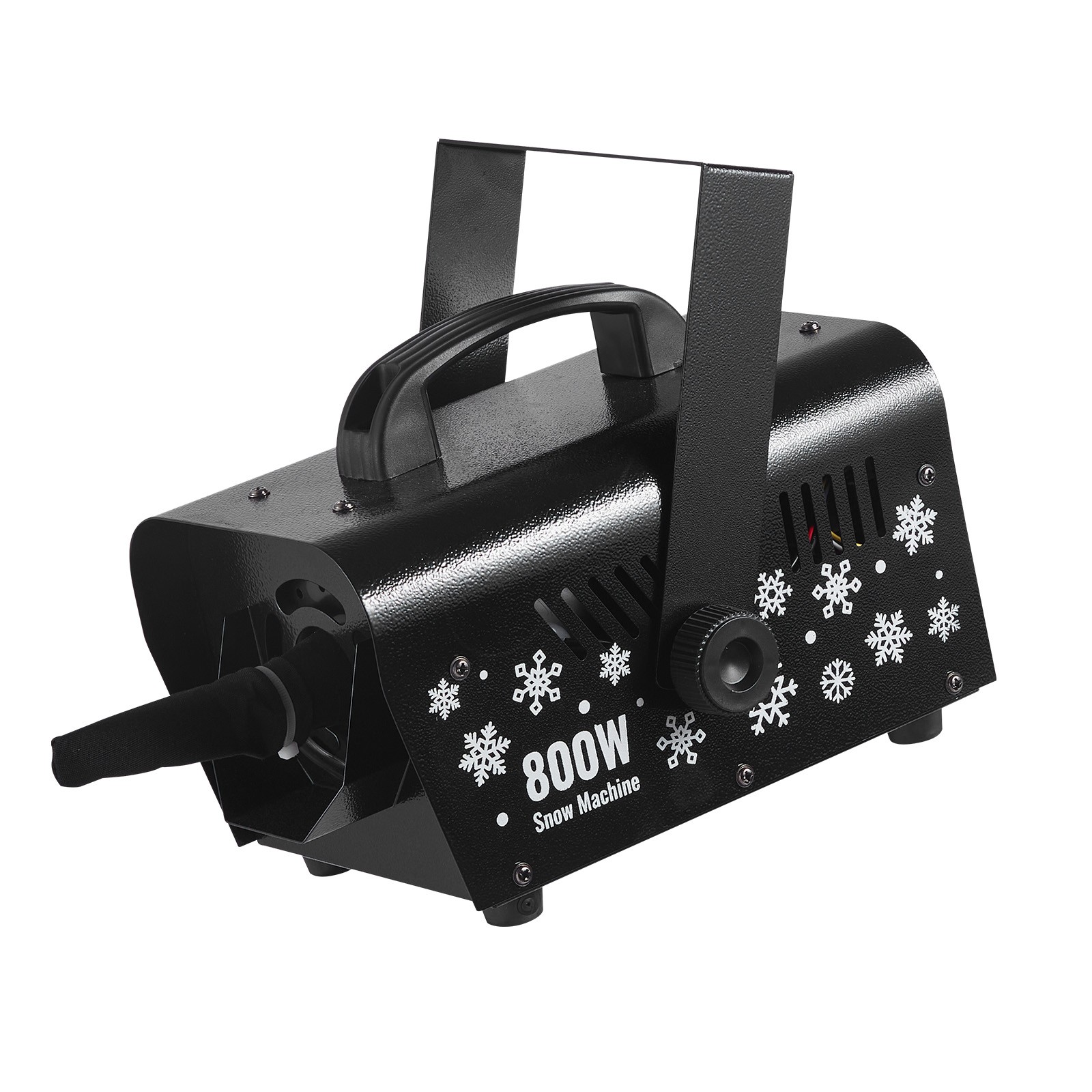 VEVOR 800W Snow Machine Portable Remote Control Handheld Hanging Snow Maker