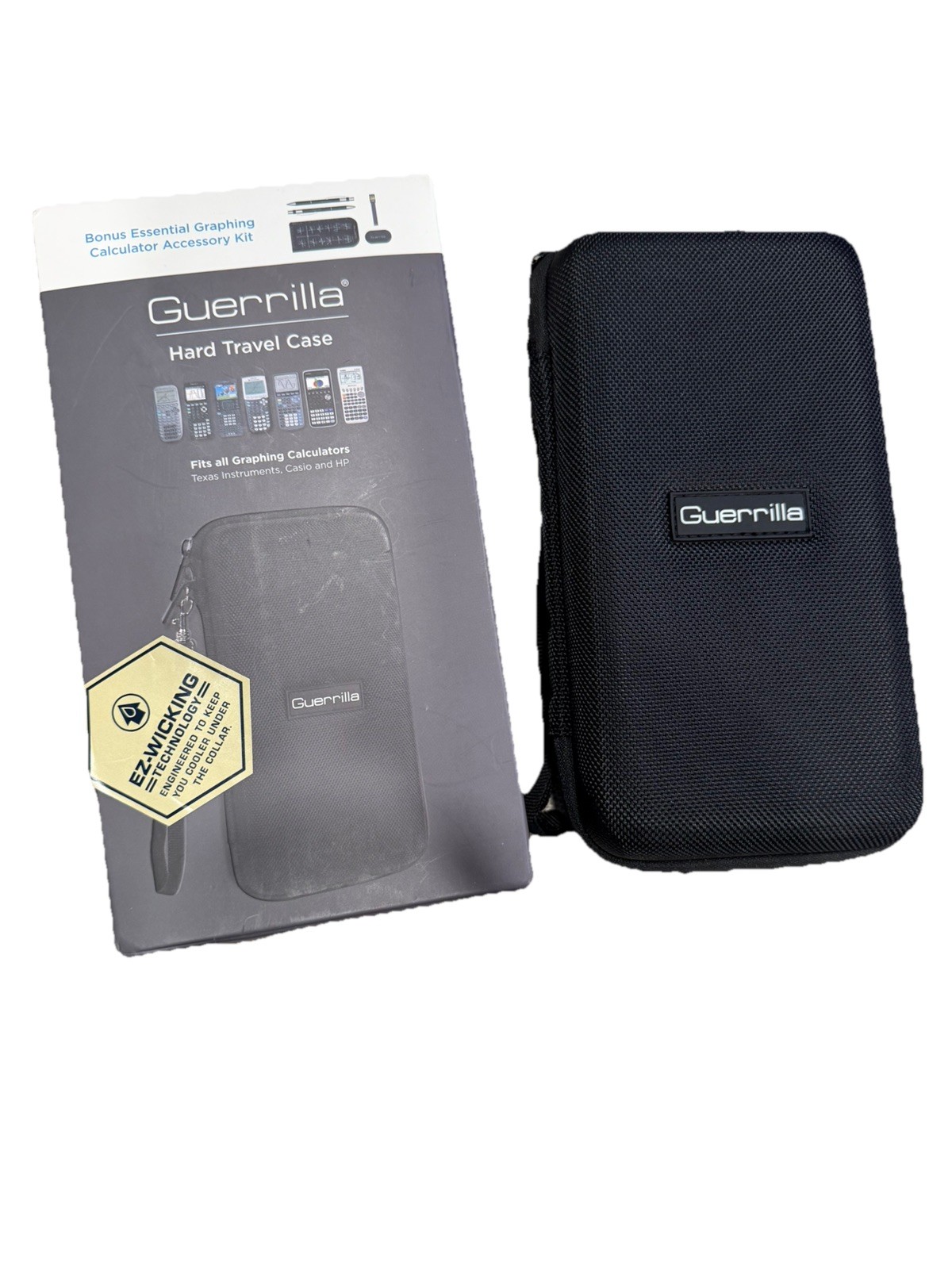 Guerrilla Hard Travel Case Bonus Kit Fits Graphing Calculators Texas Instruments
