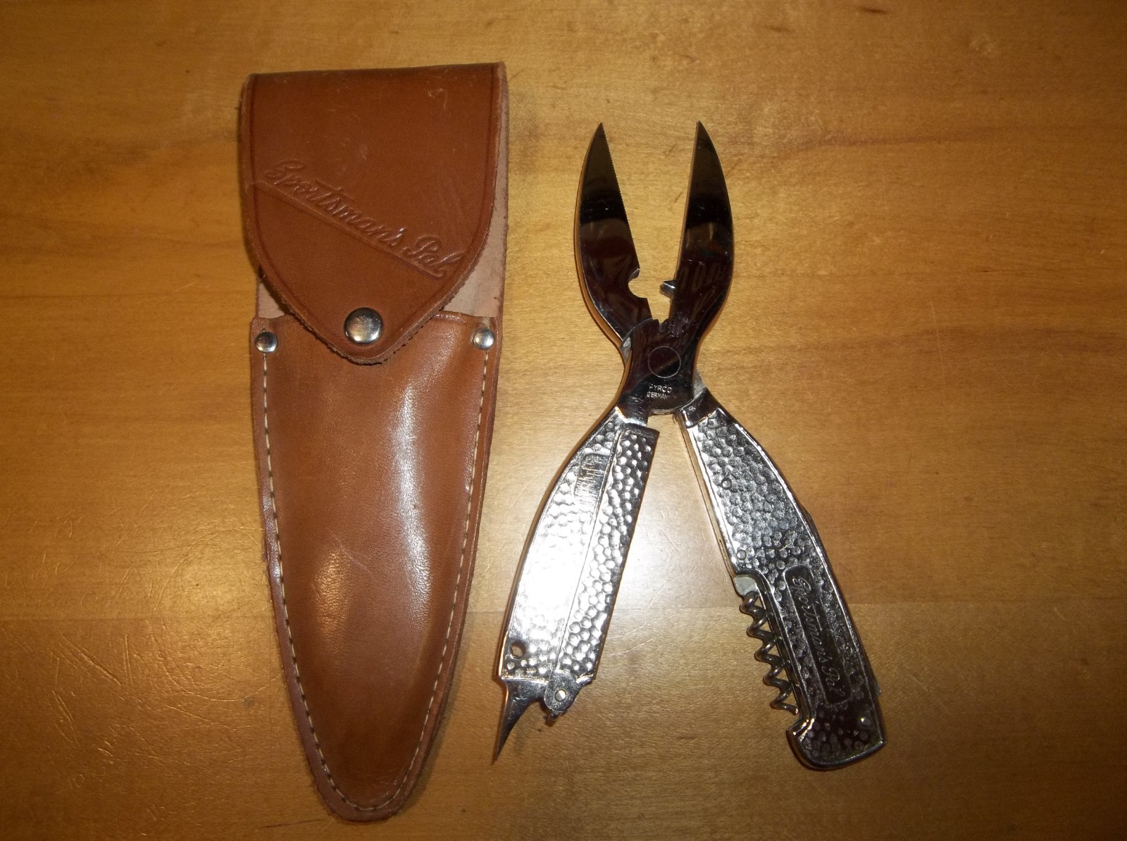 Fyrco Sportsman's Pal Multi Tool With Sheath Made In Germany