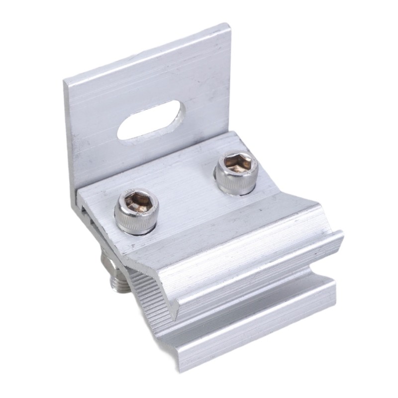 4pcs Pre Assembled Aluminium Clamps for Solar Structure Installation Designs