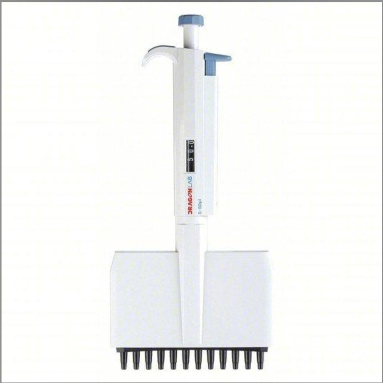 Dragonlab MicroPette 12-Channel Pipettor 50-300 ul
