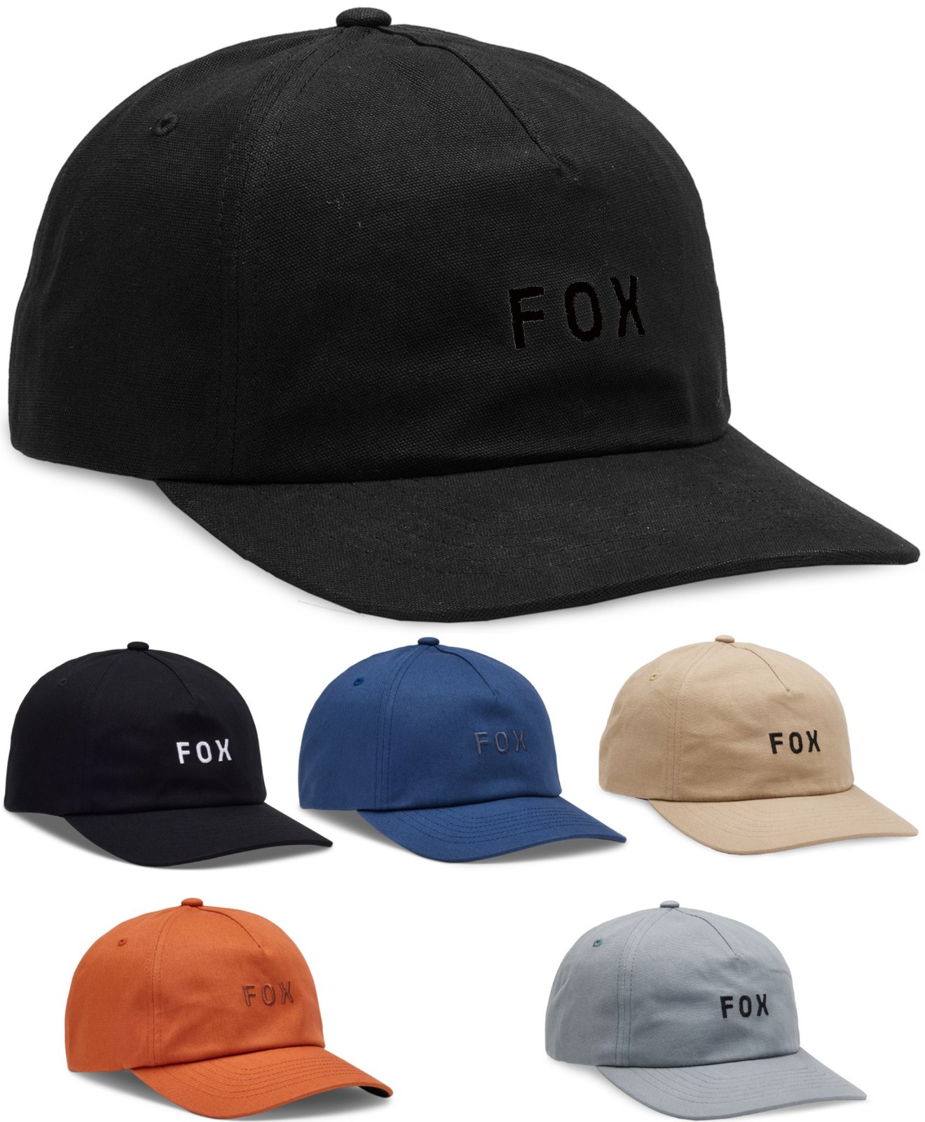 Fox Racing Wordmark Adjustable Strap Hat