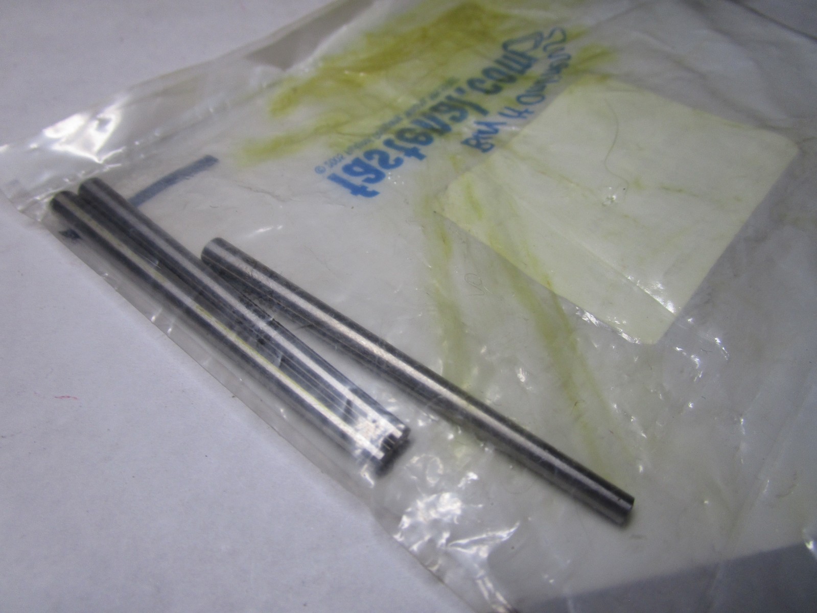 #3 0.157"-7/32"End Dia 3"L Plain C/S Std Tapered Pin QTY 3