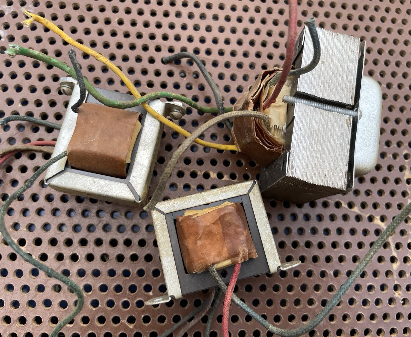 Trio (3) 1956 Hammond Organ Output Transformers AO 26361 26363 20936 6V6 8ohm