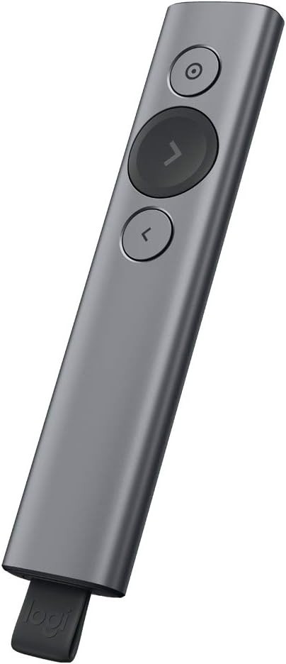 Logicool Pointer R1000SL Slate Presenter Bluetooth