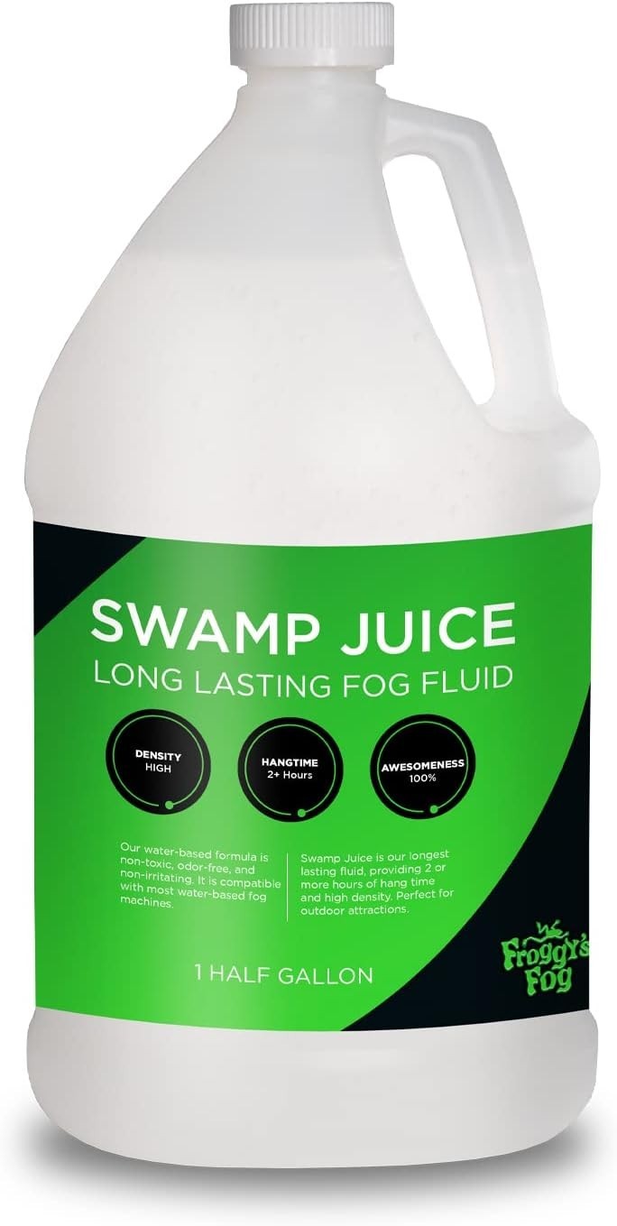 Froggy's Fog Swamp Juice Bottle Ridiculously Long-Lasting Fog Fluid with 2-3...