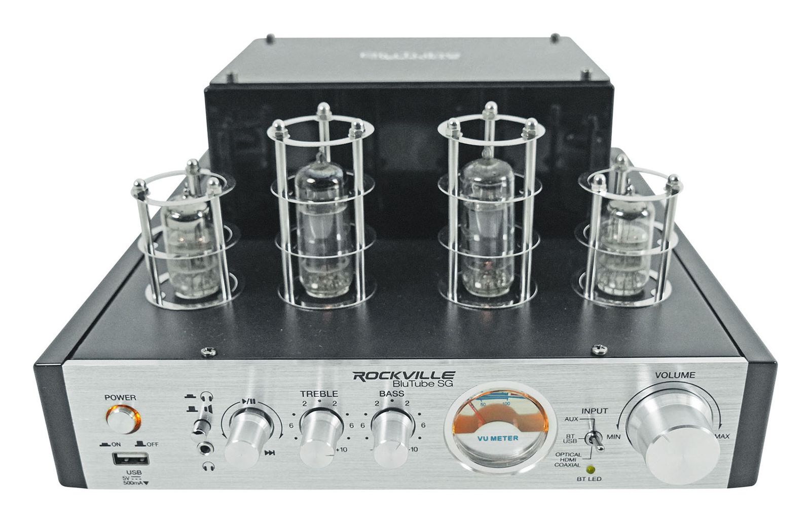 Rockville BluTube SG 70w Tube Amplifier/Home Theater Stereo Receiver w/Bluetooth