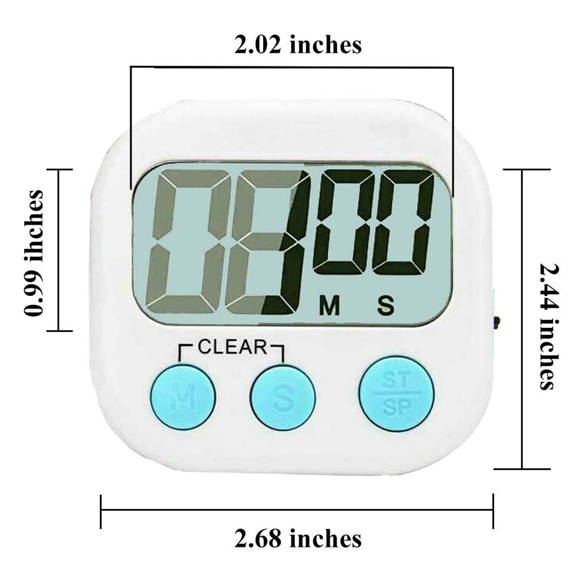 Digital Kitchen Timer Timer Learning Management Timer Suitable Cooking,Egg Timer