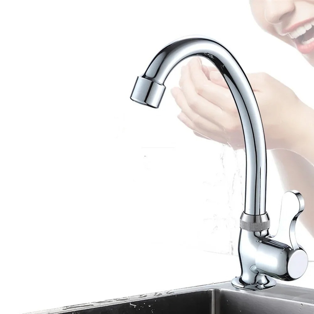 Kitchen Faucet Resistant Corrosion Single Cold Water Healthy Water Tap