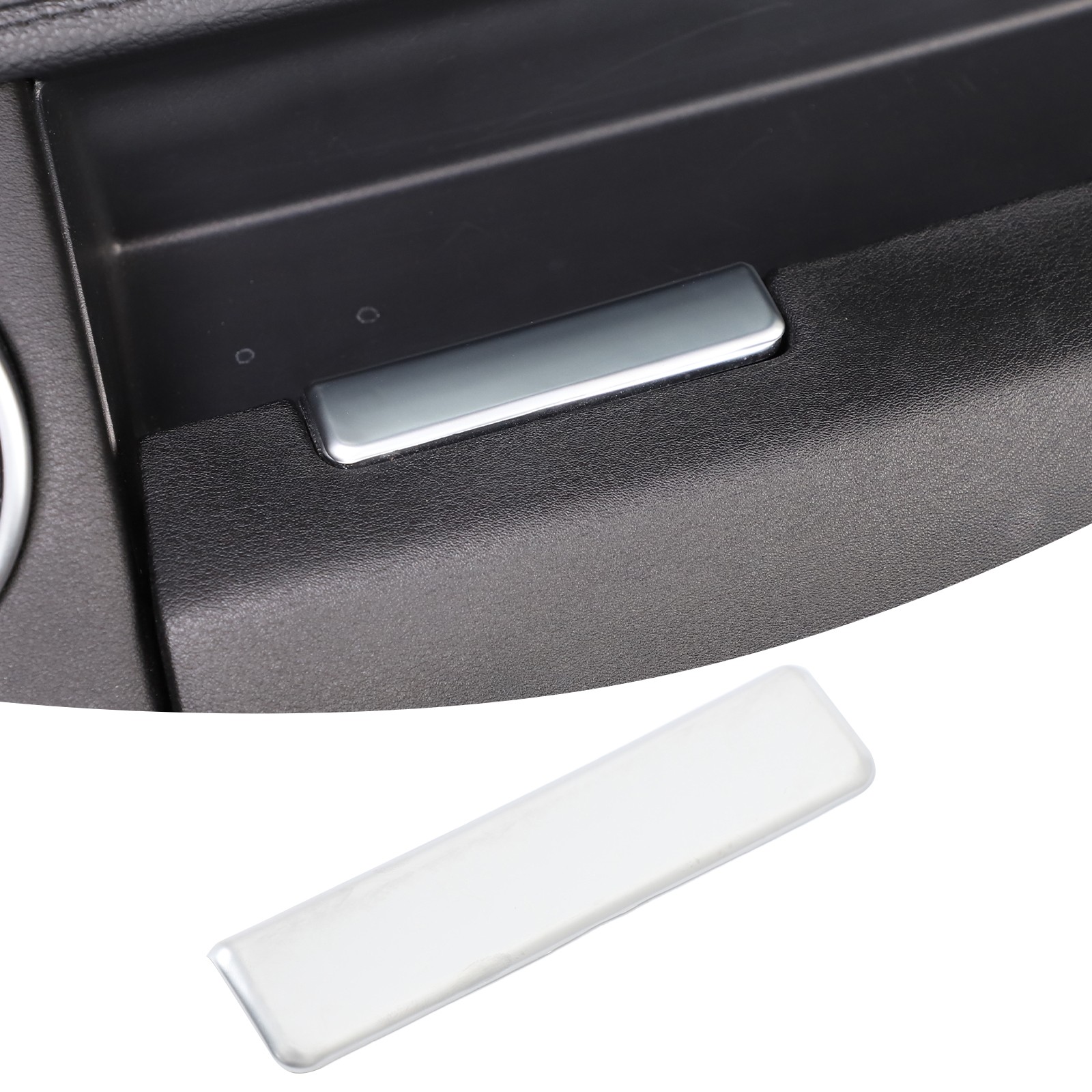 Chrome Finish Glove Box Latch Trim cover Fits Land Rover LR4 Discovery 4 10-16